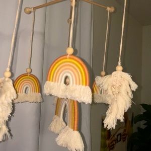 Custom Rainbow Baby Mobile